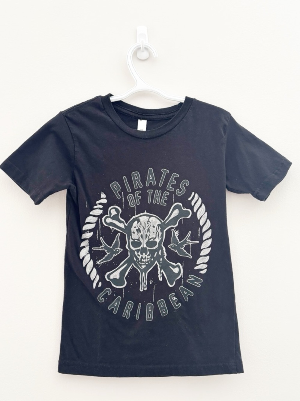 Boys Pirates of the Caribbean Black T-Shirt